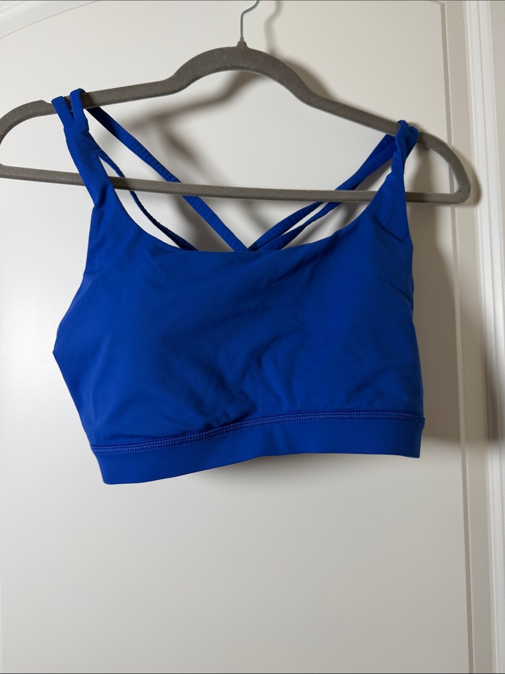Blue Strappy Sports Bralette - Women Intimates & Sleepwear